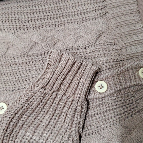 6/9M Cozy Cable Knit Cardigan and Pants Set - Picture 5 of 7
